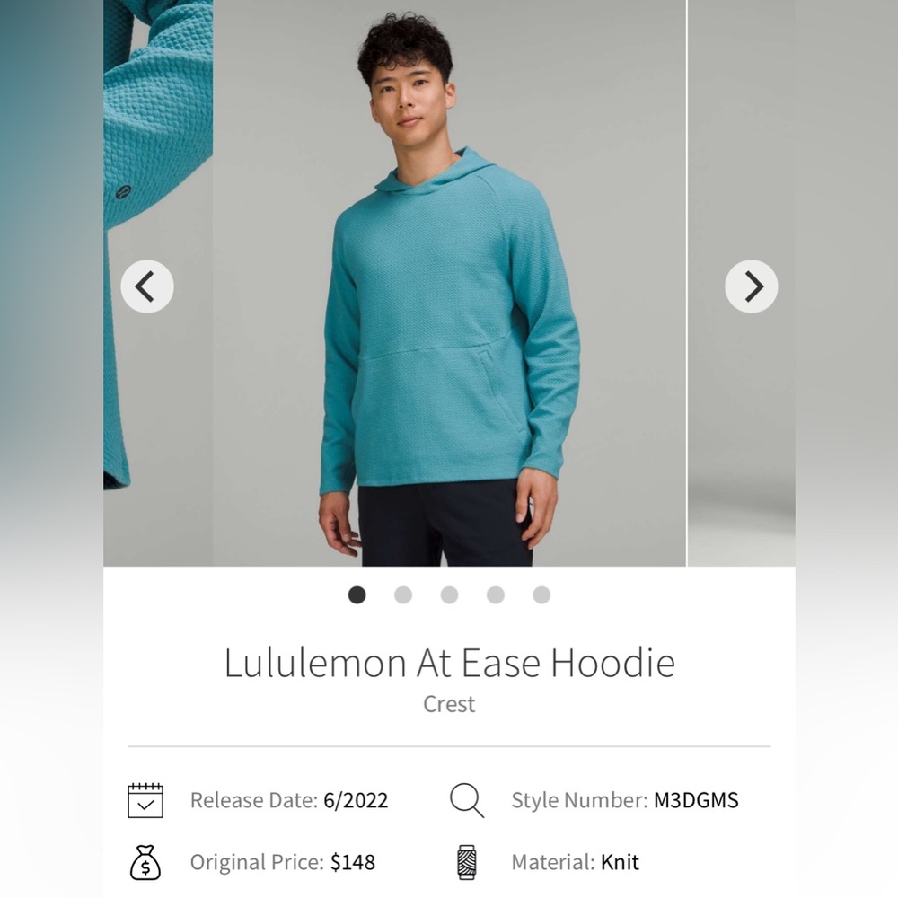 Lululemon At Ease Hoodie